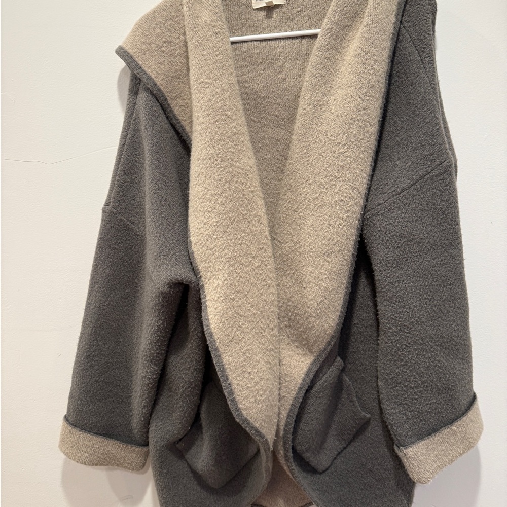 Thread & Supply Tan Knit Cardigan